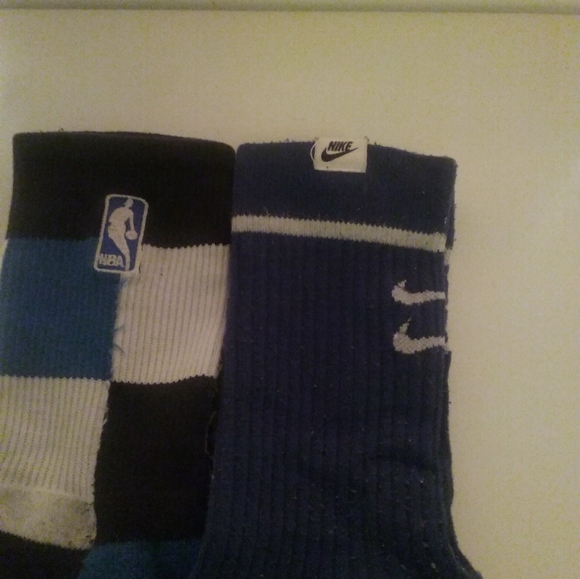 Nike and NBA Socks - Picture 1 of 2